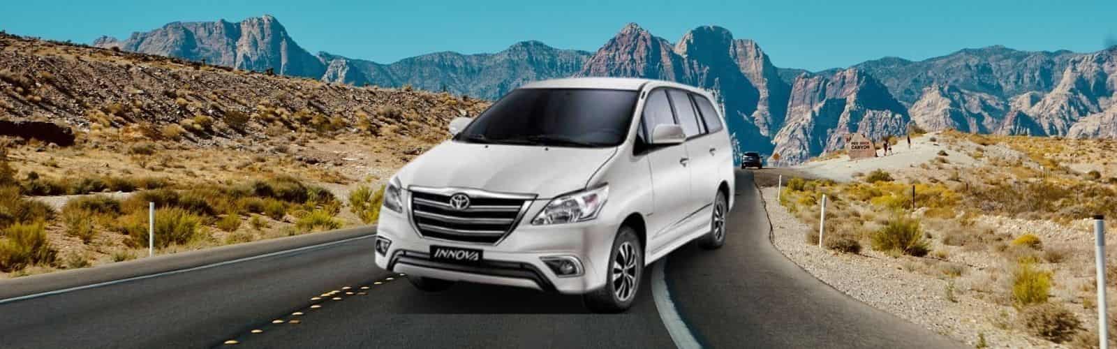 innova on rent in delhi